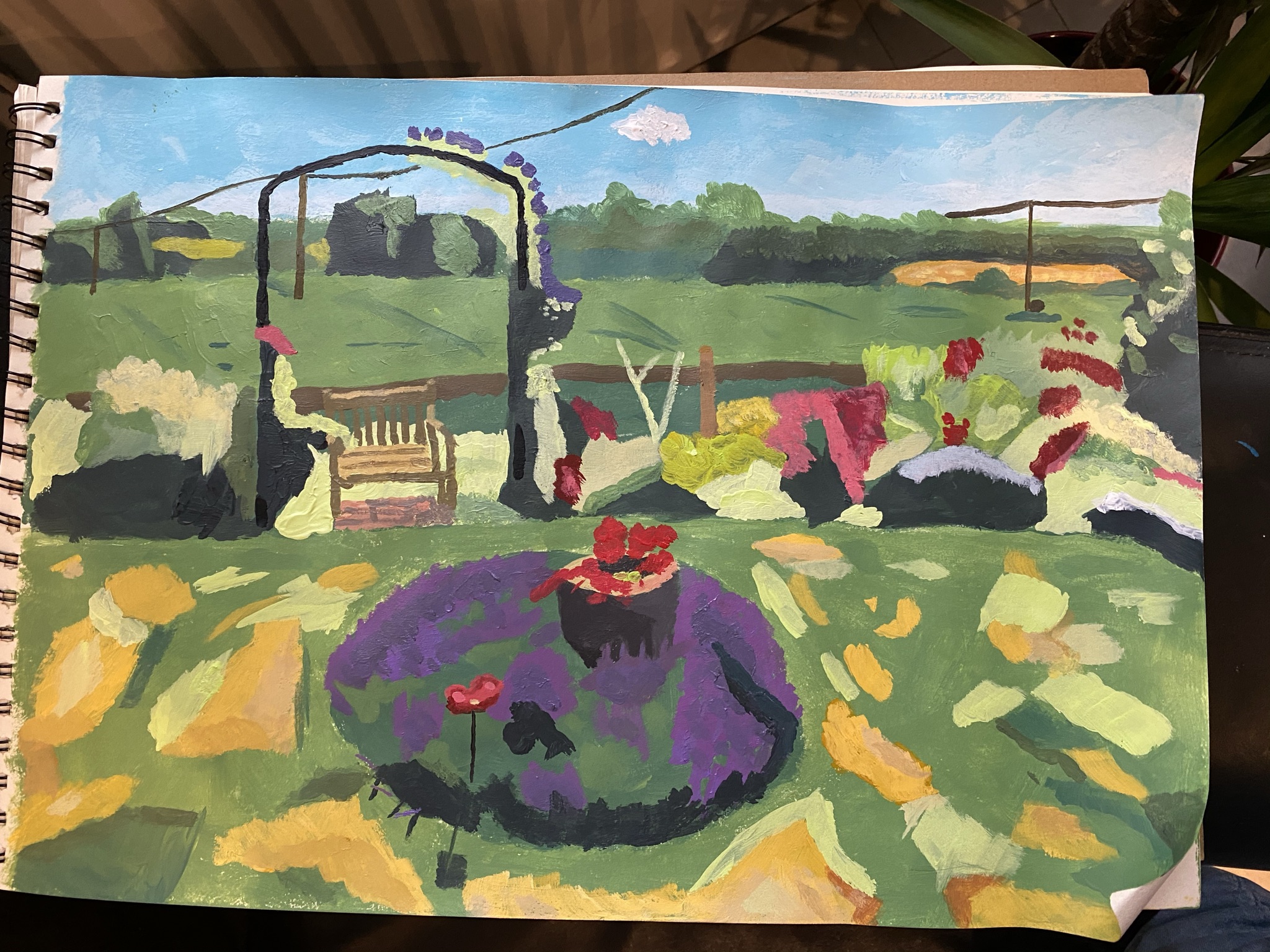 View from the Garden at 2 Orchard Close